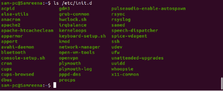 How can i see all services in ubuntu 