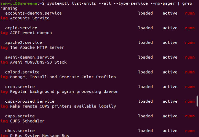 how-to-list-services-in-ubuntu-22-04