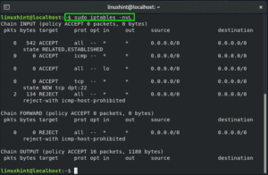 Centos 8 замена iptables