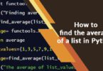 How to find the average of a list in Python