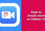 How to install zoom on Debian 11