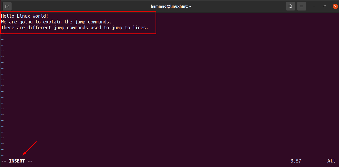 How To Go To Last Line In Vim