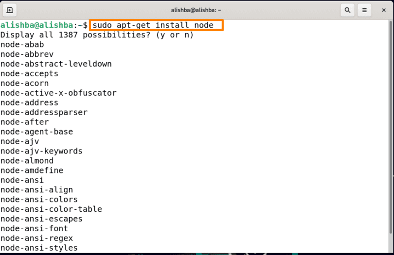 How to use aptget command on Debian 11