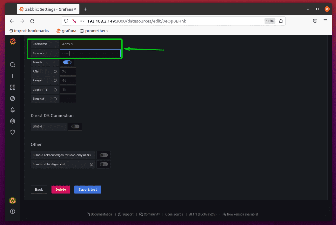 Integrating Zabbix with Grafana