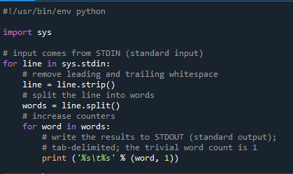 Hadoop Mapreduce In Python Mapreduce Python Example