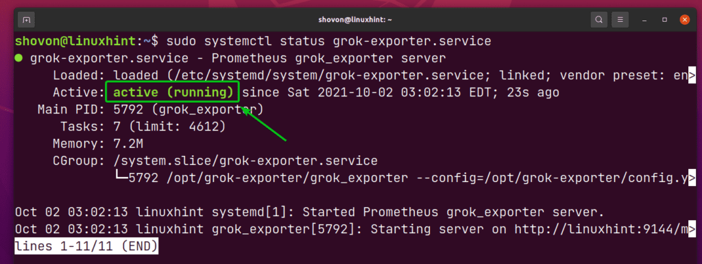 Systemd config
