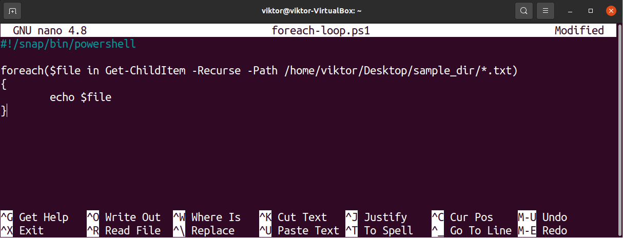 powershell-foreach