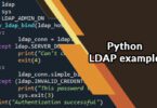 Python LDAP example