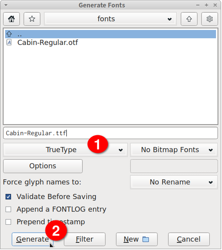 otf to ttf font converter