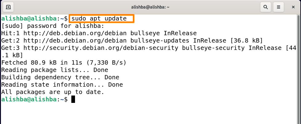  Debian 11 SQLite 