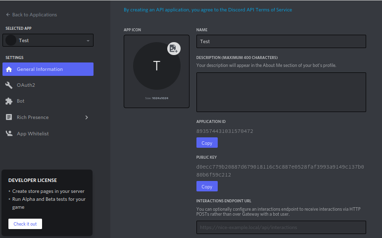 Discord Bot Example Python