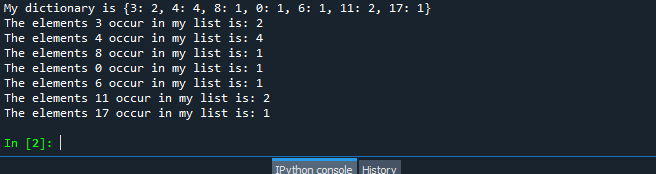 Python Count Occurrences In List