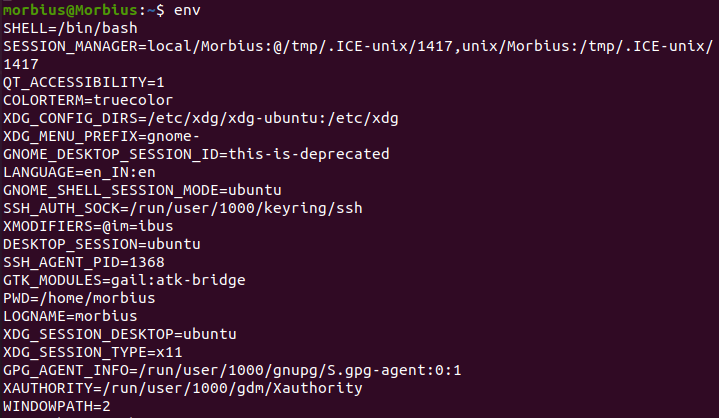 bash-print-all-environment-variables-and-values