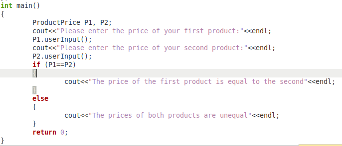 Greater than > Operator Overloading C++