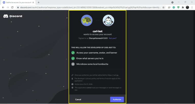 Discord Carl Bot tutorial