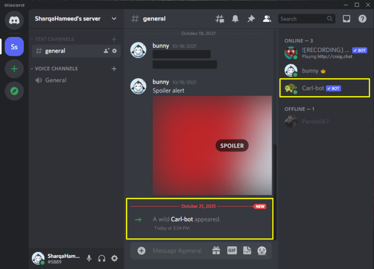 Discord Carl Bot Tutorial