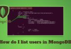 How do I list users in MongoDB