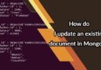 How do I update an existing document in MongoDB