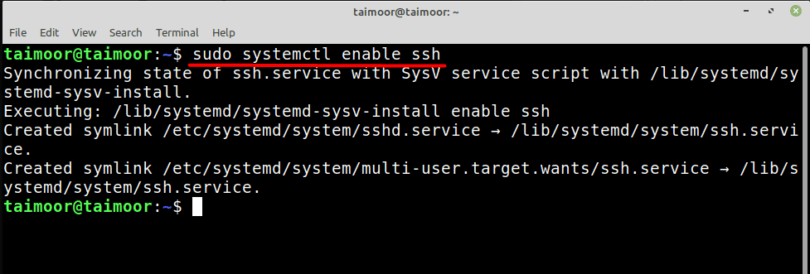 how-to-enable-ssh-on-linux-mint