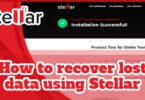How to recover lost data using Stellar Data Recovery