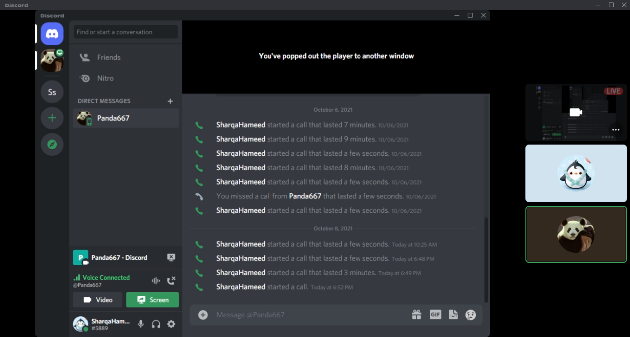 how to screen sharing discord