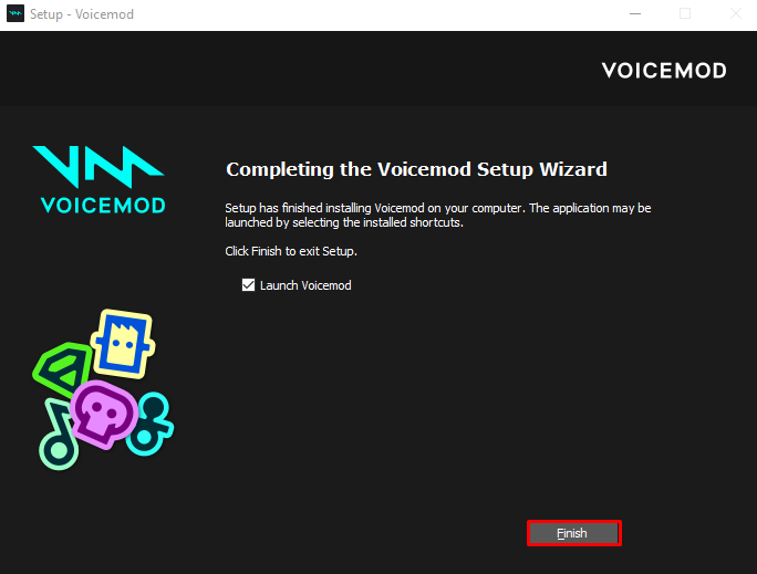voicemod audio setup error