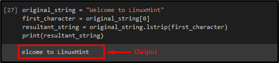 Remove First Character From String In Python Linux Consultant