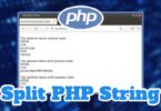 Split PHP String