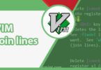 VIM Join lines