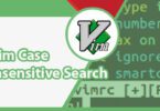 Vim Case Insensitive Search