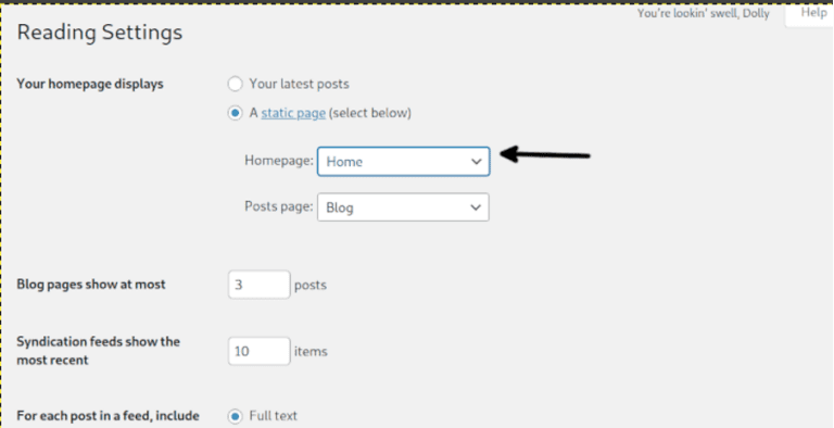 how-do-i-change-my-homepage-in-wordpress