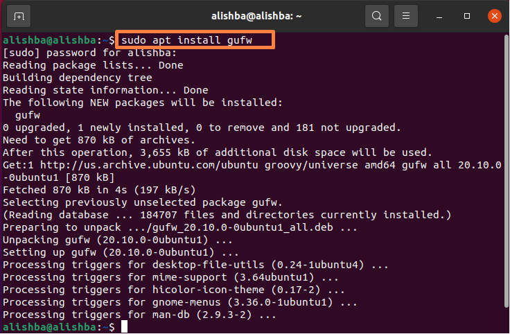 disable firewall ubuntu 04