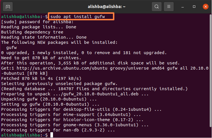 How To Disable Firewall In Ubuntu Linux Hint