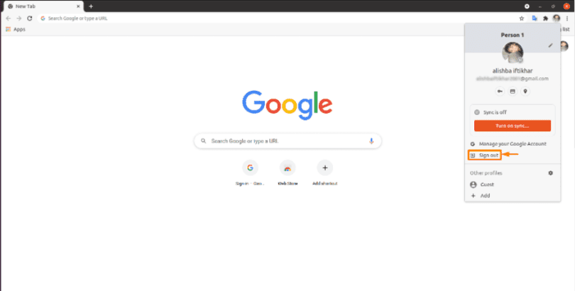 How To Remove Google Account From Chrome