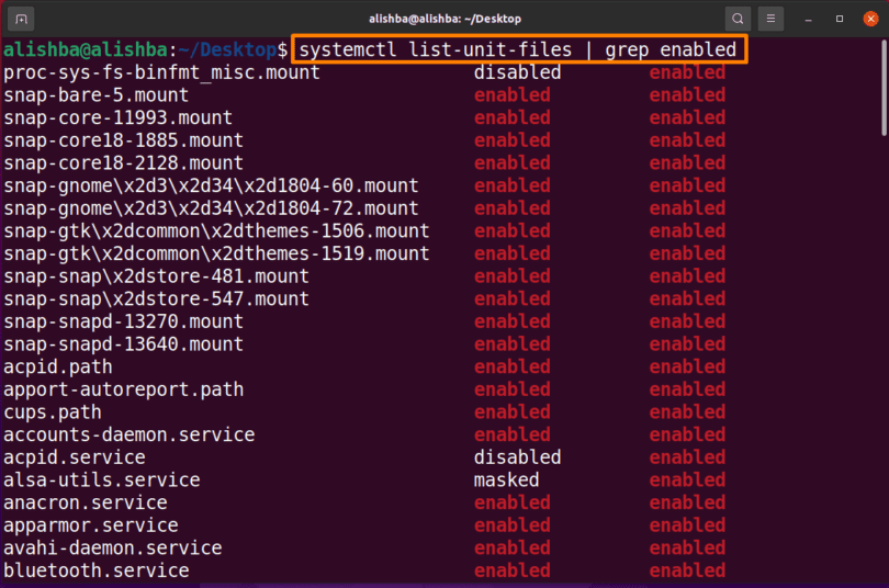 how-to-list-services-in-ubuntu