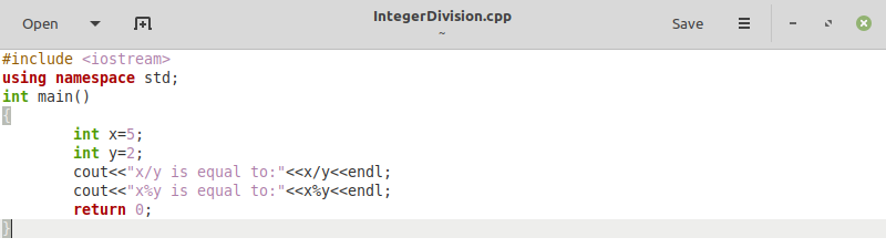 integer-division-in-c