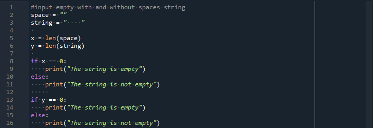 Interpr ter Dominant Sein check If String Is Empty Python Augmenter 