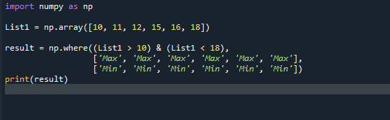 Python Where In List