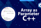Array as Parameter C++