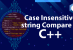 Case Insensitive string Compare in C++