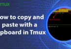 How to copy and paste with a clipboard in Tmux