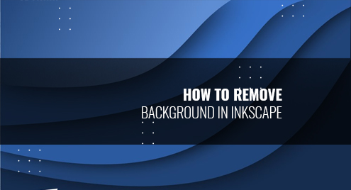 How to remove background in Inkscape