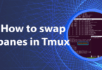 How to swap panes in Tmux