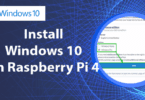 Install Windows 10 on Raspberry Pi 4