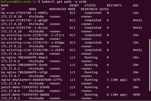 Kubectl Get Pods Wide Format UI Tech Mind