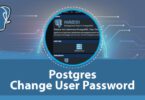 Postgres Change User Password