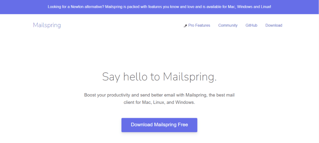 mailspring microsoft exchange not working