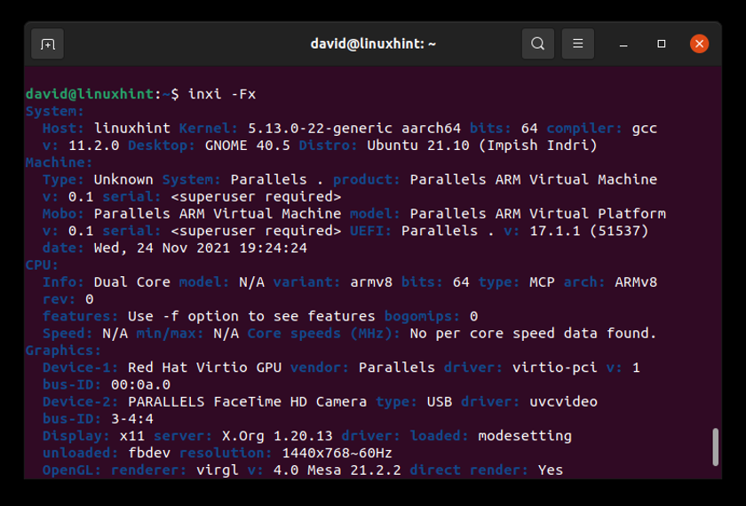 How to Display System Details and Hardware Information on Linux