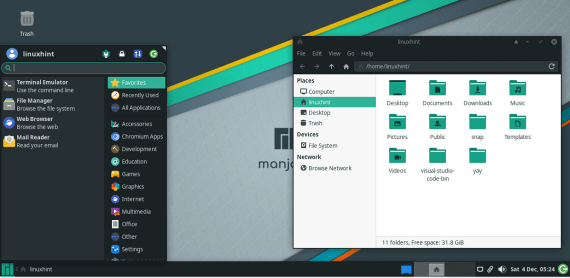 Manjaro Xfce vs KDE