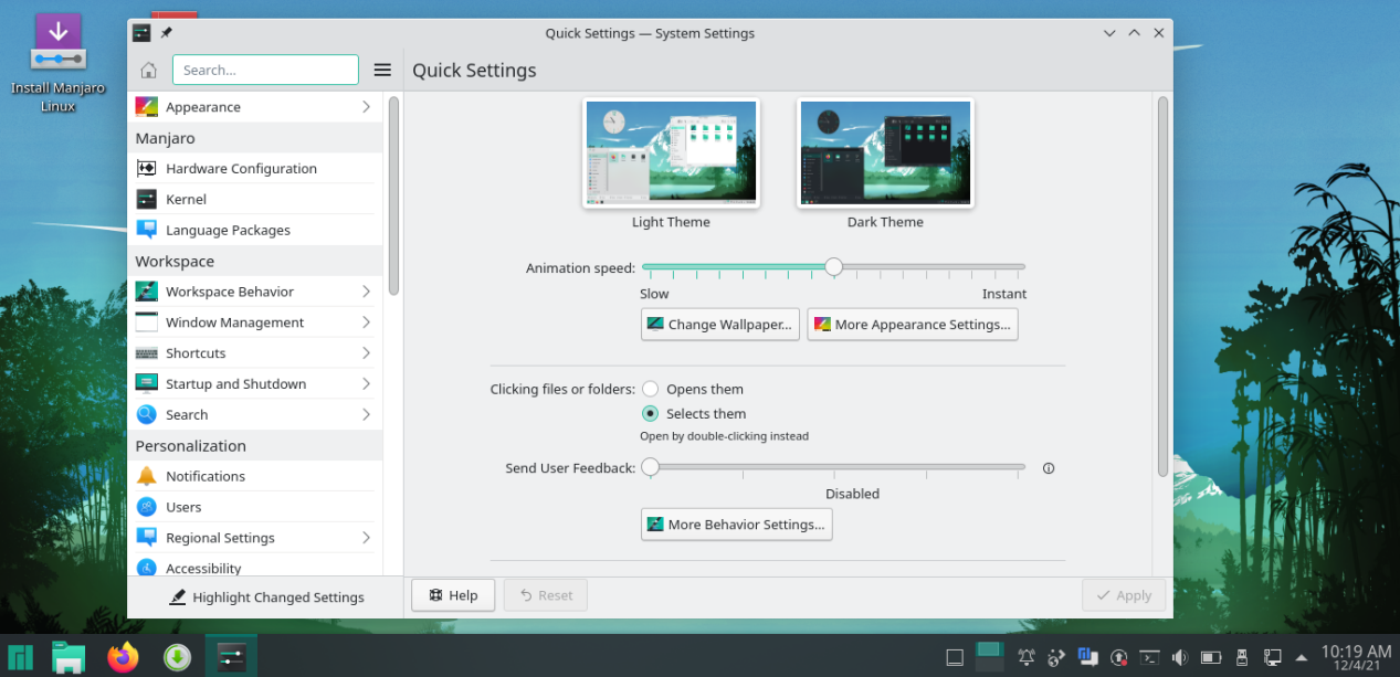 Manjaro Xfce vs KDE